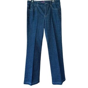 Gloria Vanderbilt Women Amanda Jeans Women's Size 10 Dark Wash Denim Classic Fit